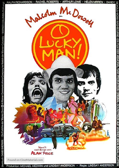 O Lucky Man! - German Movie Poster
