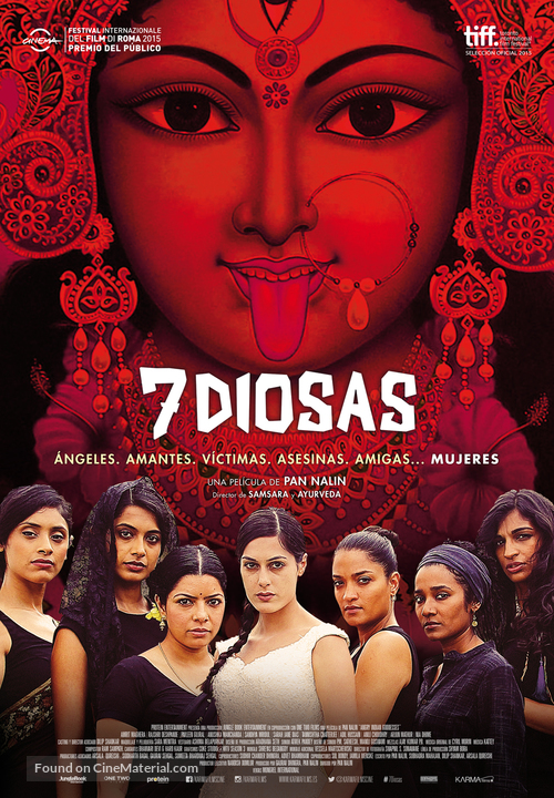 Angry Indian Goddesses - Spanish Movie Poster