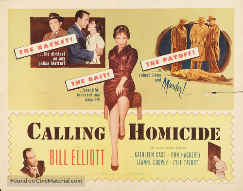 Calling Homicide - Movie Poster