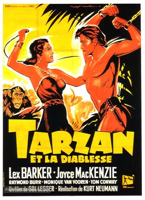 Tarzan and the She-Devil - French Movie Poster