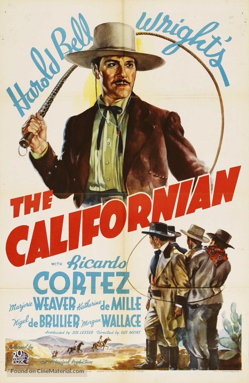 The Californian - Movie Poster