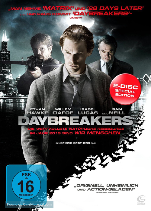 Daybreakers - German DVD movie cover