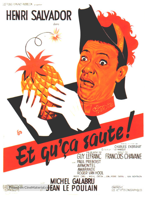 Et qu&#039;&ccedil;a saute! - French Movie Poster