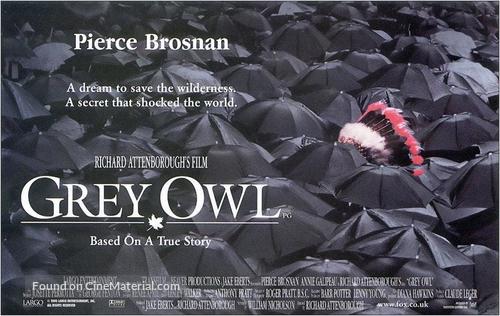 Grey Owl - British Movie Poster