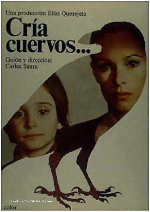 Cr&iacute;a cuervos - Spanish DVD movie cover