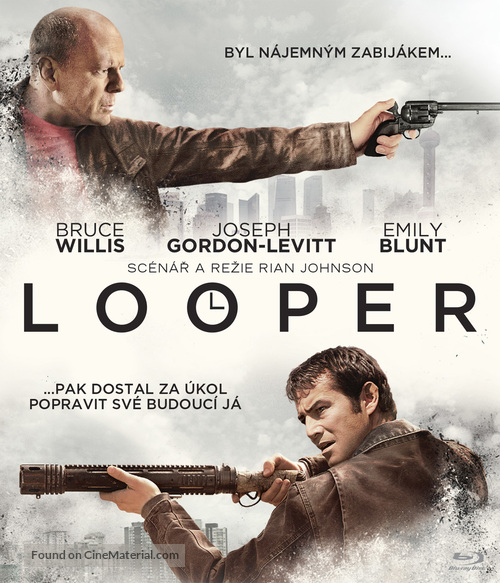 Looper - Czech Blu-Ray movie cover