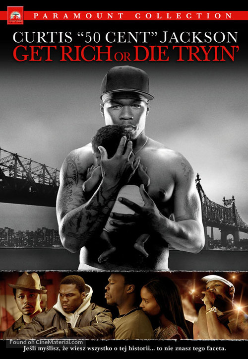 Get Rich or Die Tryin&#039; - Polish Movie Cover