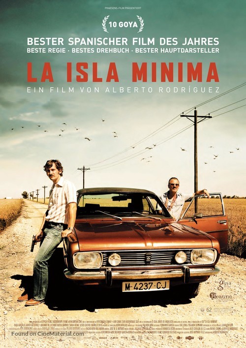 La isla m&iacute;nima - Swiss Movie Poster