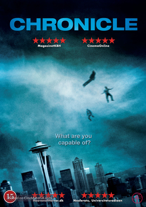 Chronicle - Danish DVD movie cover