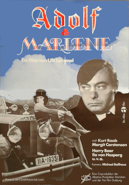 Adolf und Marlene - German Movie Poster