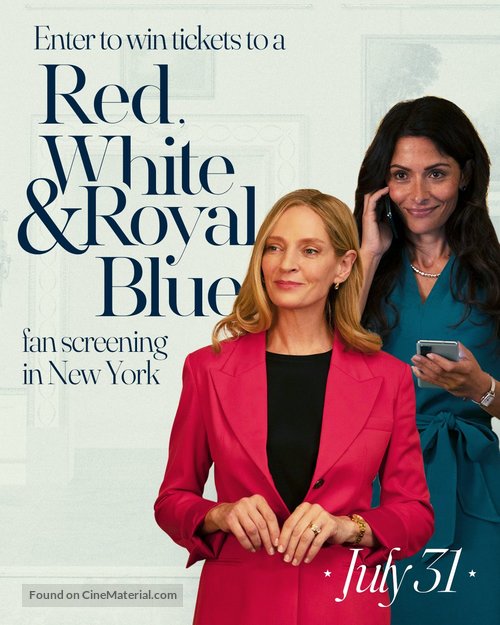 Red White &amp; Royal Blue - Movie Poster