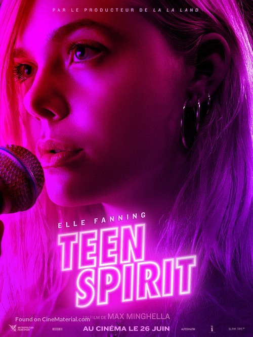 Teen Spirit - French Movie Poster