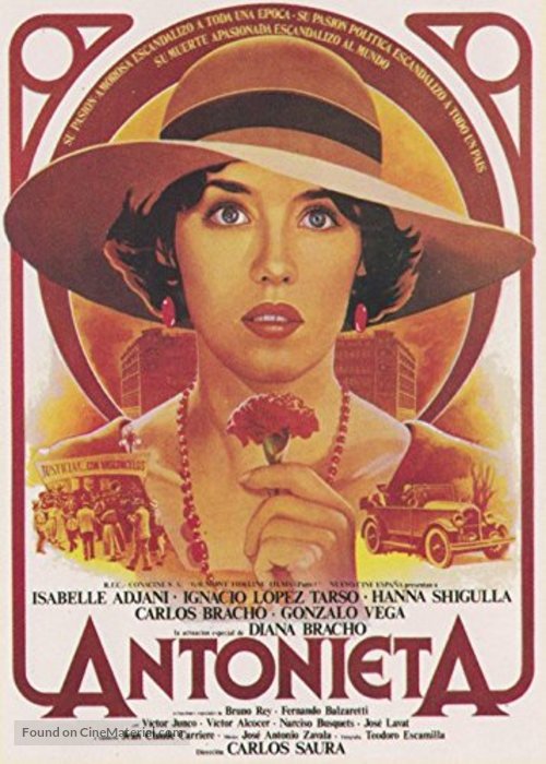 Antonieta - Spanish Movie Poster