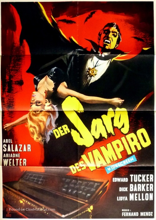 Ata&uacute;d del Vampiro, El - German Movie Poster