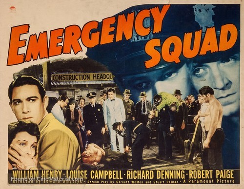 Emergency Squad - Movie Poster