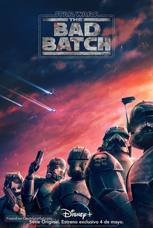 &quot;Star Wars: The Bad Batch&quot; - Mexican Movie Poster