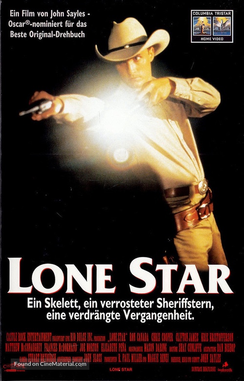 Lone Star - German VHS movie cover