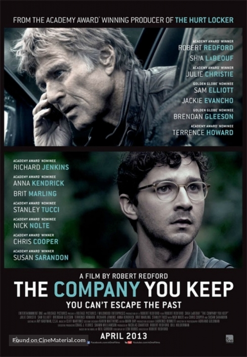 The Company You Keep - Canadian Movie Poster