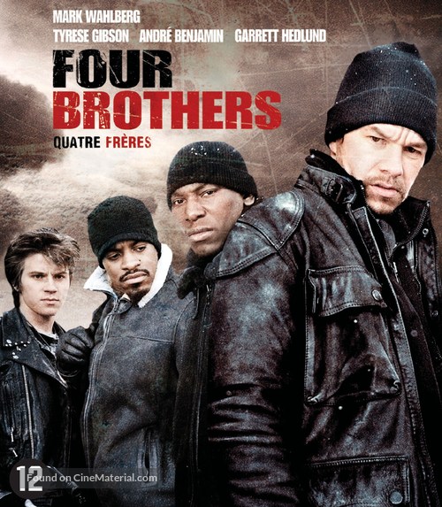 Four Brothers - Belgian Blu-Ray movie cover