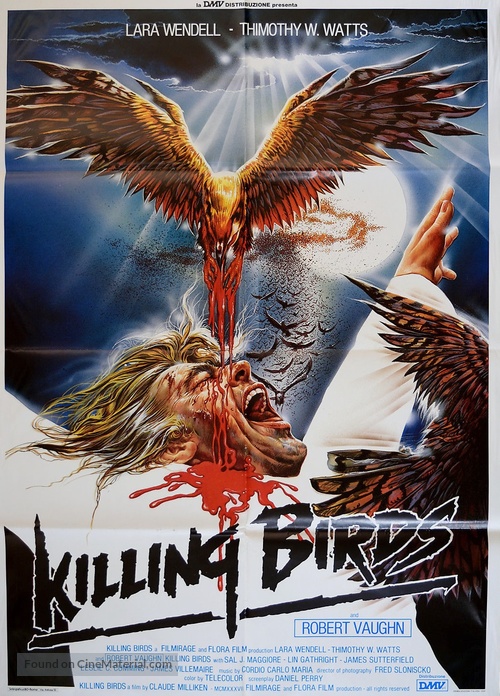 Killing birds - uccelli assassini - Italian Movie Poster