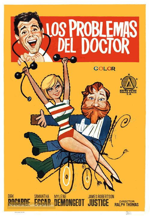 Doctor in Distress - Spanish Movie Poster