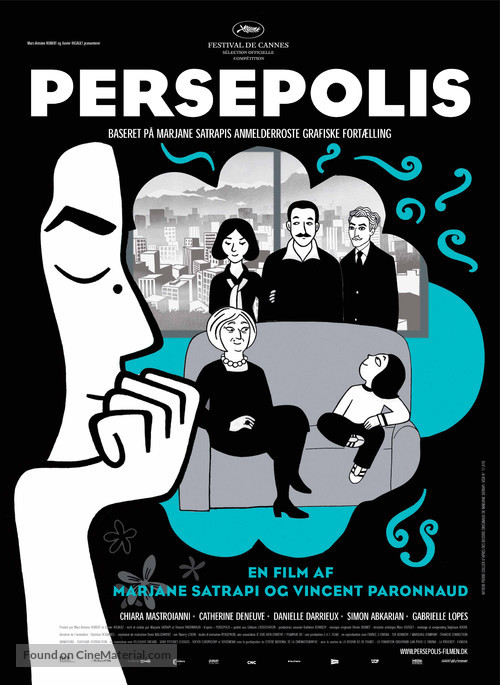 Persepolis - Danish Movie Poster