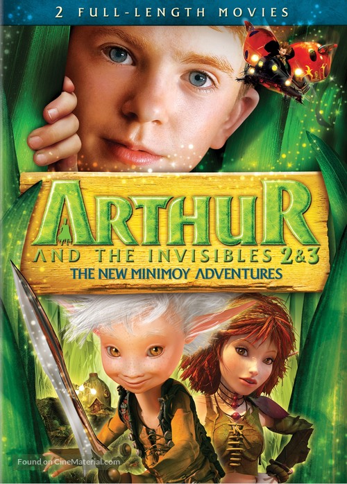 Arthur et la guerre des deux mondes - DVD movie cover