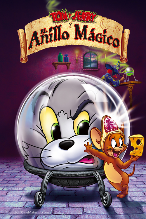 Tom and Jerry: The Magic Ring - Mexican DVD movie cover