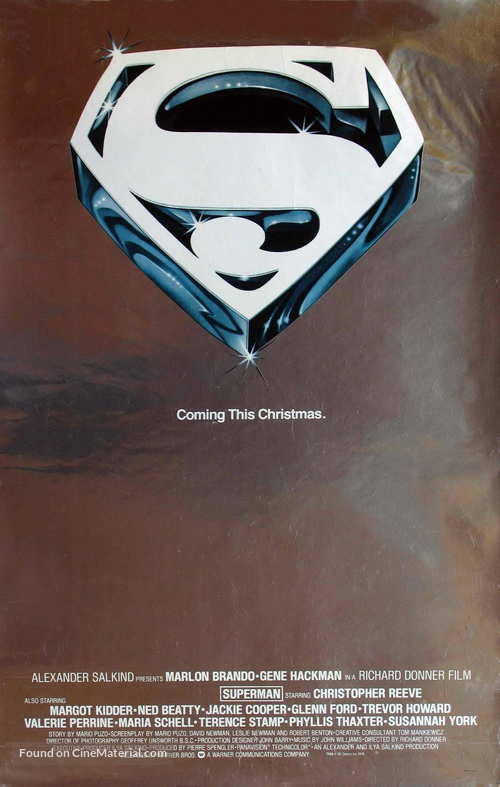 Superman - Advance movie poster