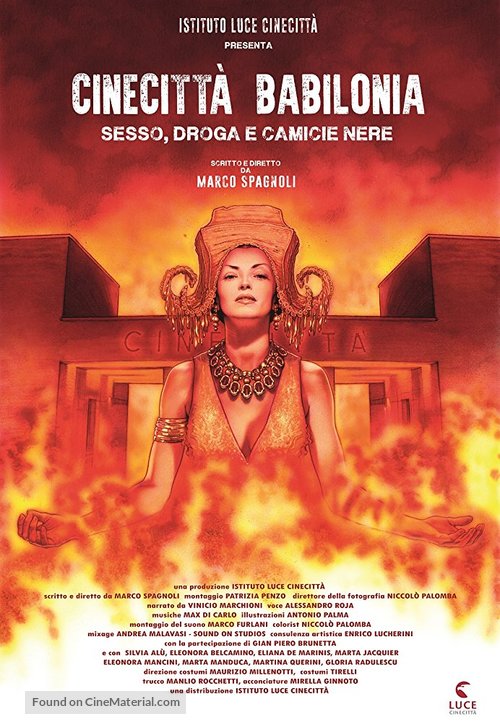 Cinecitt&agrave; Babilonia - Italian Movie Poster