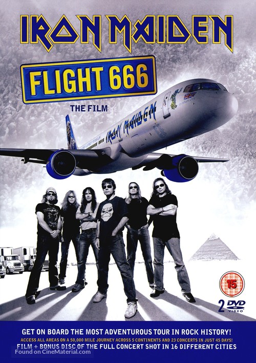 Iron Maiden: Flight 666 - British Movie Cover