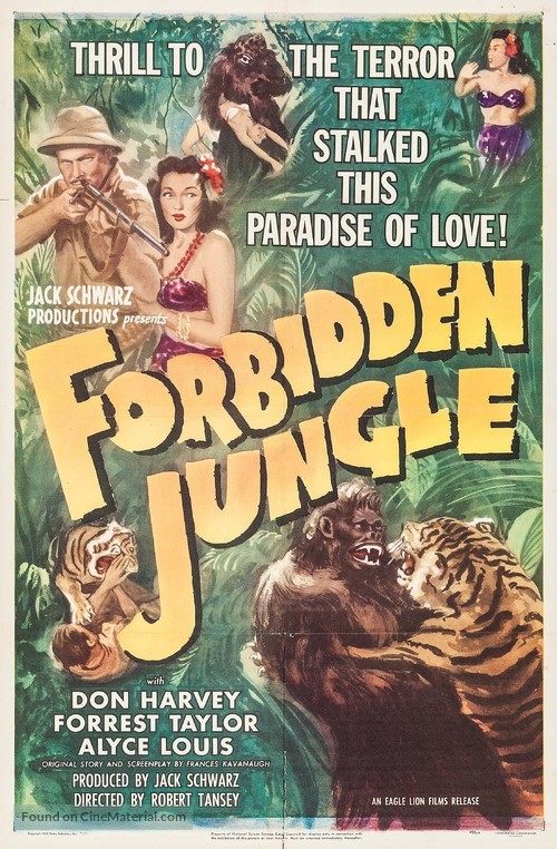 Forbidden Jungle - Movie Poster