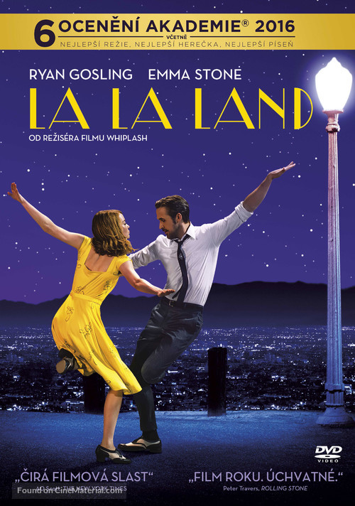 La La Land - Czech DVD movie cover