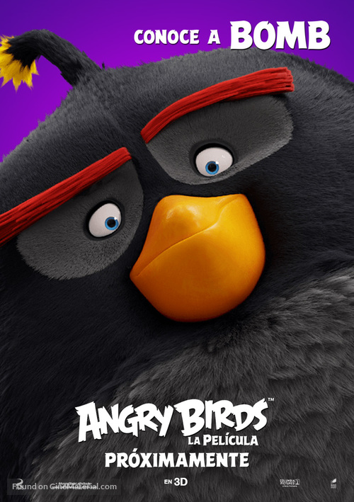 The Angry Birds Movie - Argentinian Movie Poster