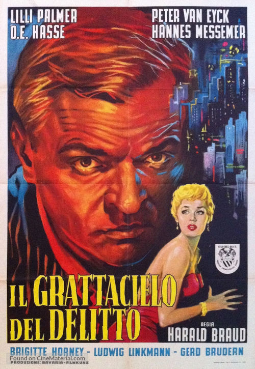 Der gl&auml;serne Turm - Italian Movie Poster