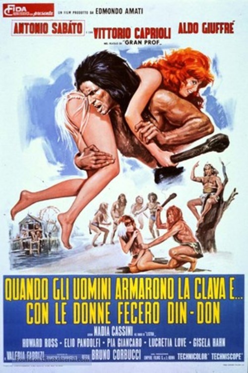 Quando gli uomini armarono la clava e... con le donne fecero din-don - Italian Movie Poster