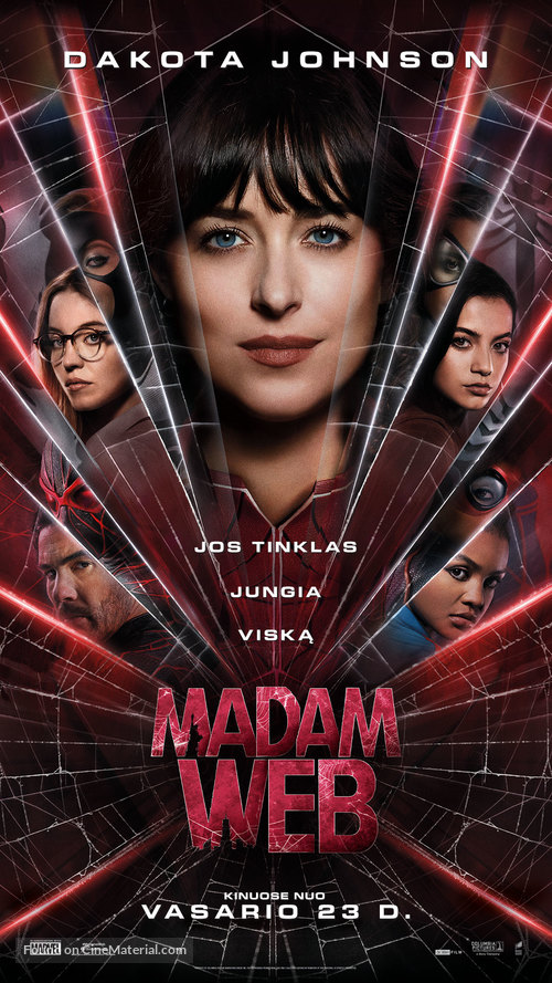 Madame Web - Lithuanian Movie Poster