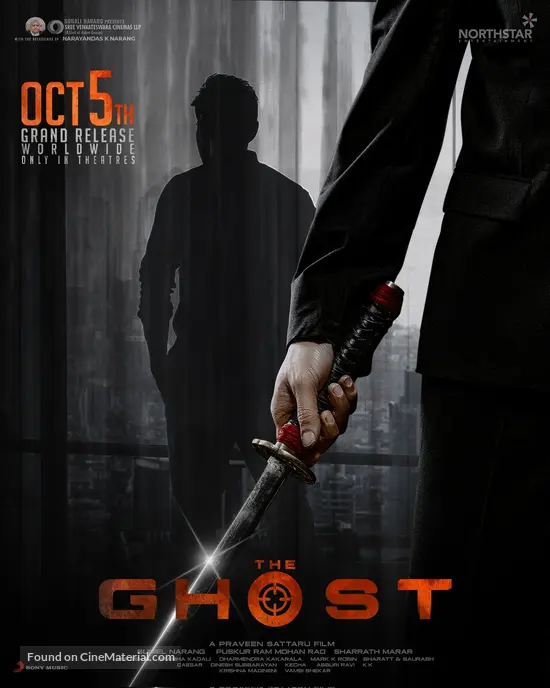 The Ghost (2022) Indian movie poster