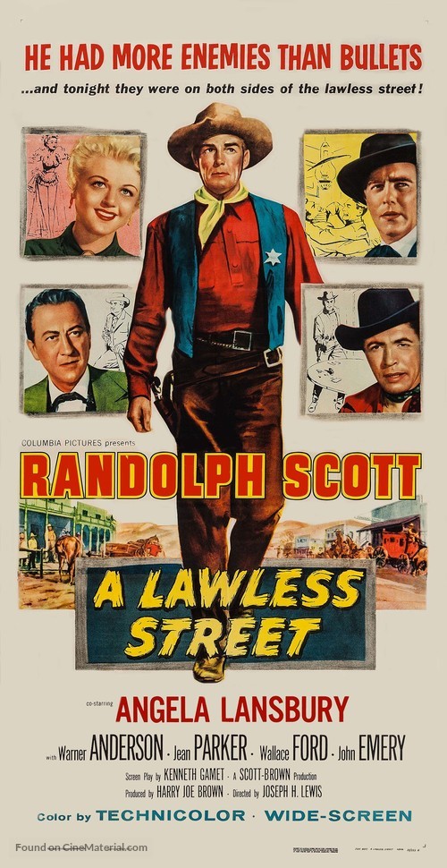A Lawless Street - Movie Poster