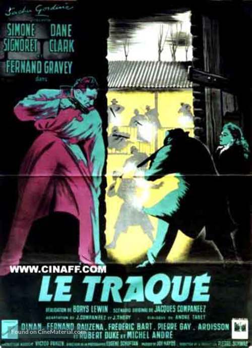 Traqu&eacute;, Le - French Movie Poster