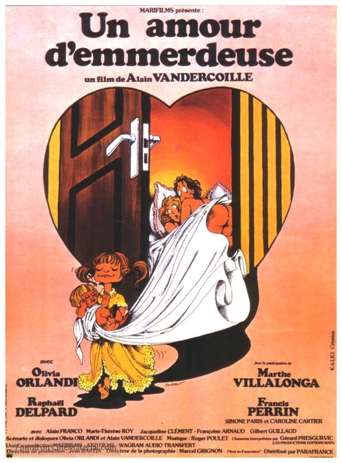 Un amour d&#039;emmerdeuse - French Movie Poster