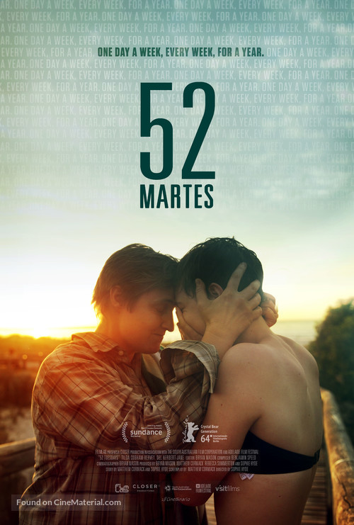 52 Tuesdays - Spanish Movie Poster
