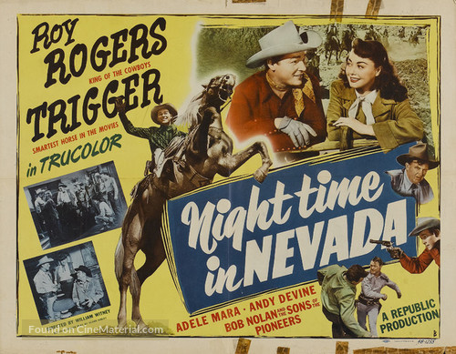 Night Time in Nevada - Movie Poster