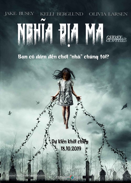 Ghost in the Graveyard - Vietnamese Movie Poster