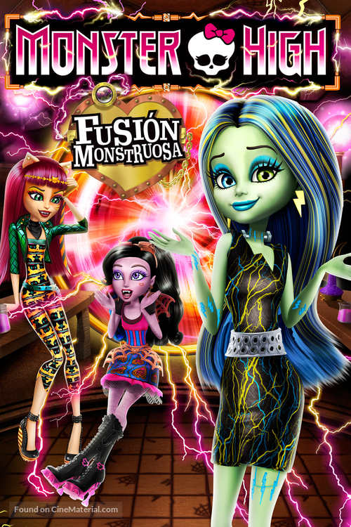 Monster High: Freaky Fusion - Spanish Movie Cover