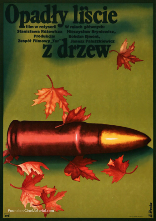 Opadly liscie z drzew - Polish Movie Poster