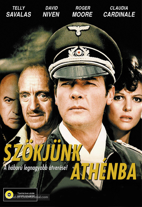 Escape to Athena - Hungarian DVD movie cover