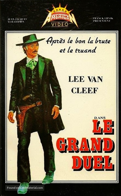 Il grande duello - French VHS movie cover