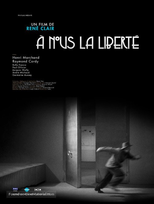 &Agrave; nous la libert&eacute; - French Re-release movie poster