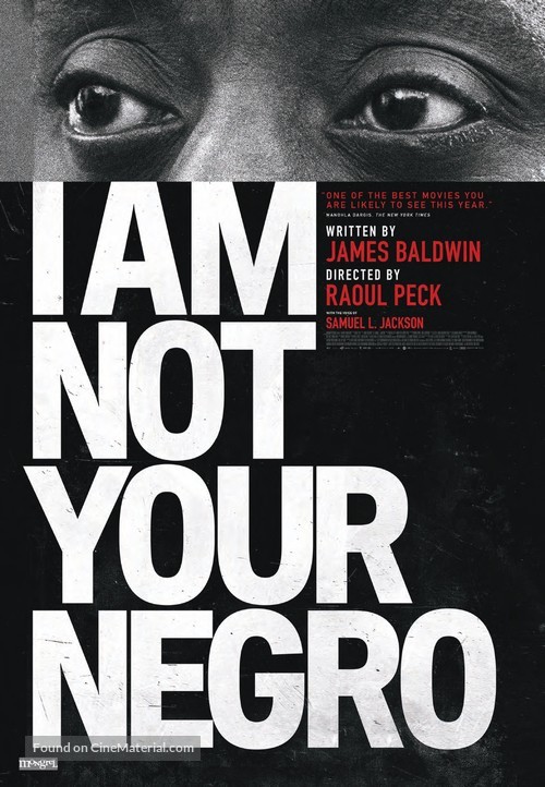 I Am Not Your Negro - Canadian Movie Poster